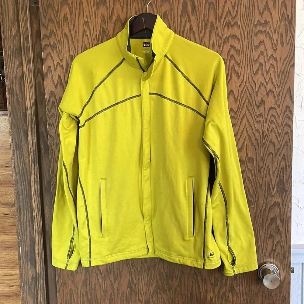REI Green Zip Up Jacket M